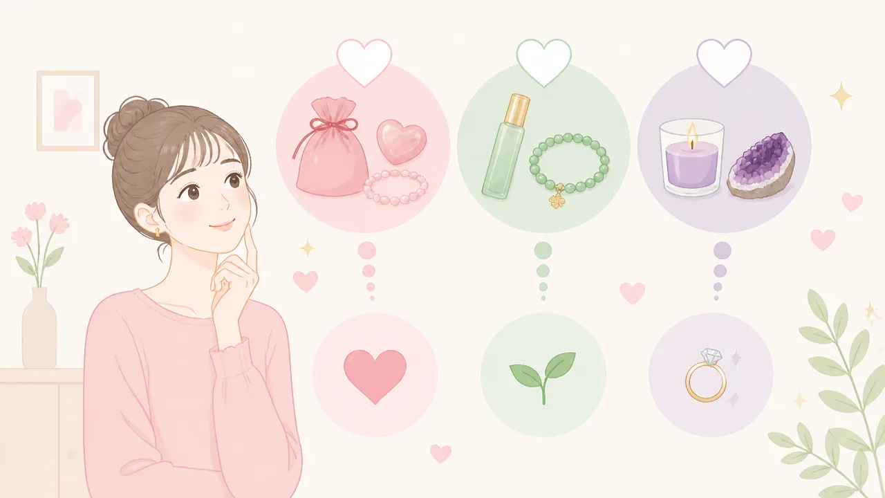 恋愛運アップで恋を成功へ導くおすすめアイテムと選び方