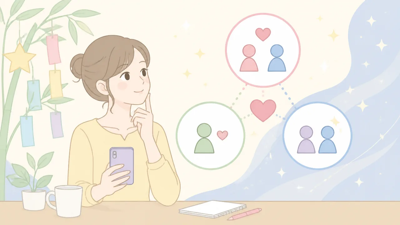七夕にLINE占いで恋愛運をチェックする方法と相談のポイント