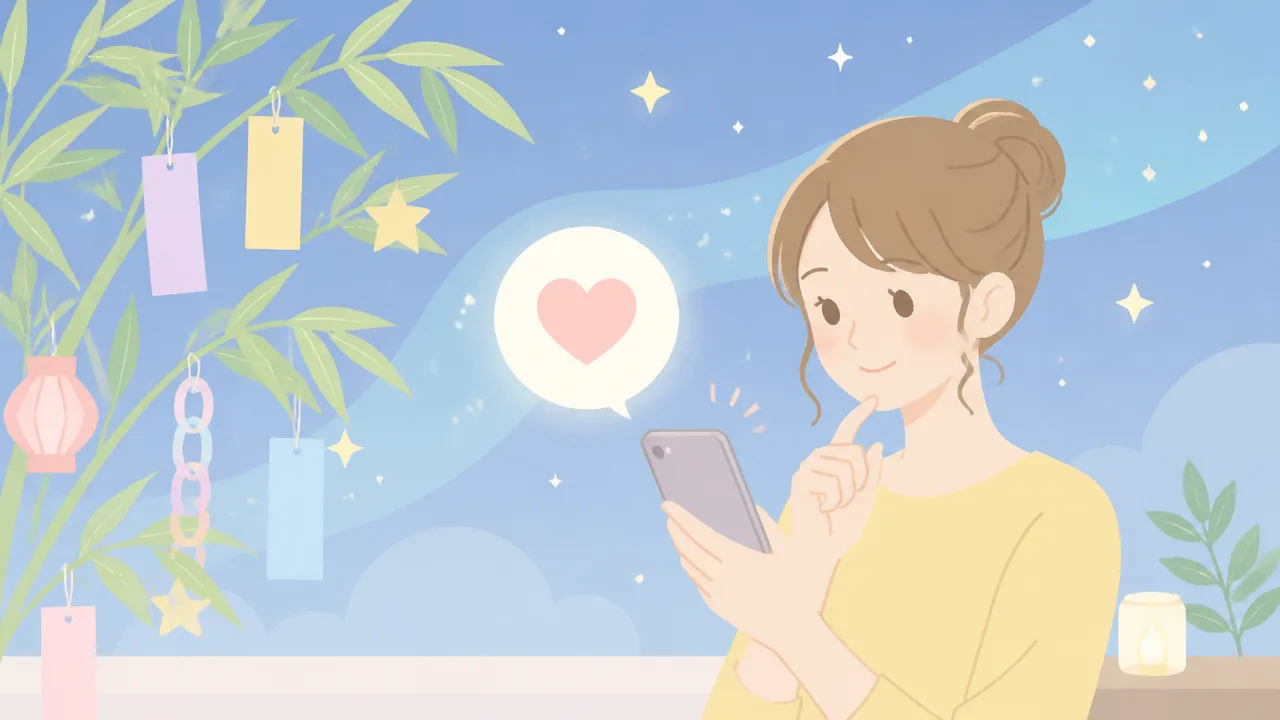 七夕にLINE占いで恋愛運をチェックする方法と相談のポイント